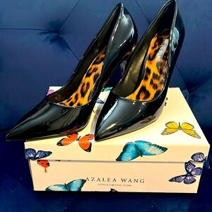 Brand new black heels size 8.5 worn maybe twice.